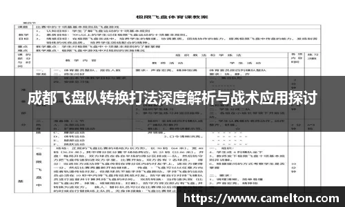 成都飞盘队转换打法深度解析与战术应用探讨