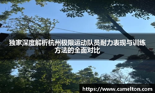 独家深度解析杭州极限运动队员耐力表现与训练方法的全面对比