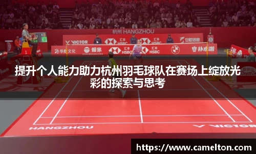 提升个人能力助力杭州羽毛球队在赛场上绽放光彩的探索与思考