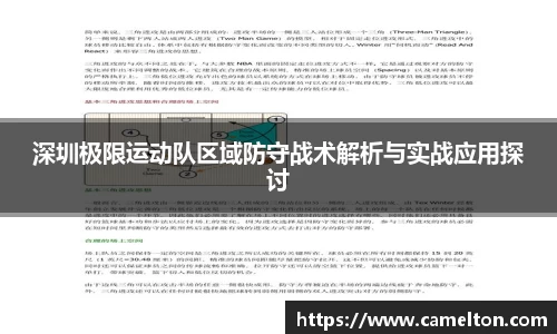 深圳极限运动队区域防守战术解析与实战应用探讨